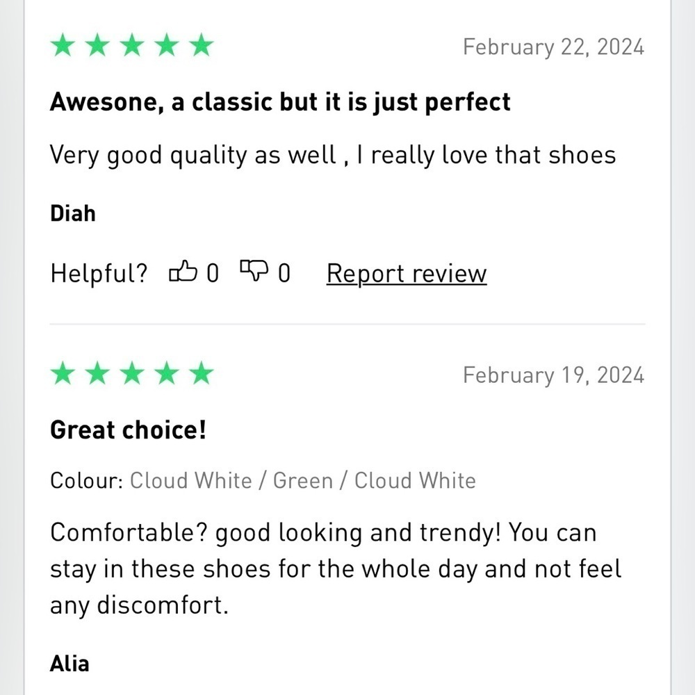 ❤️ HOT PICK ❤️ NWT Size US5.5 - Adidas Stan Smith Shoes (white/green) - Picture 3 of 15